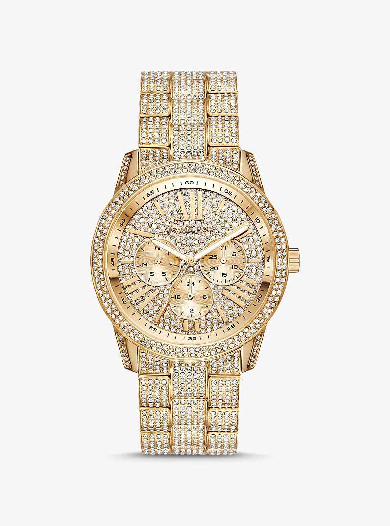 Michael Kors Bradshaw MK6789 Women's Gold Pavé Chronograph Watch