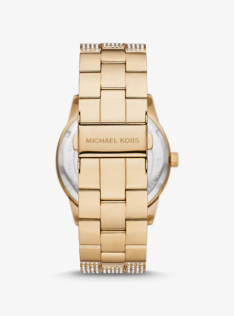 Michael Kors MK6789 luxury women's pavé wristwatch