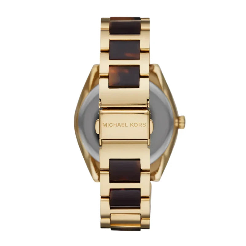 Back case of Michael Kors MK7136 quartz women's wristwatch