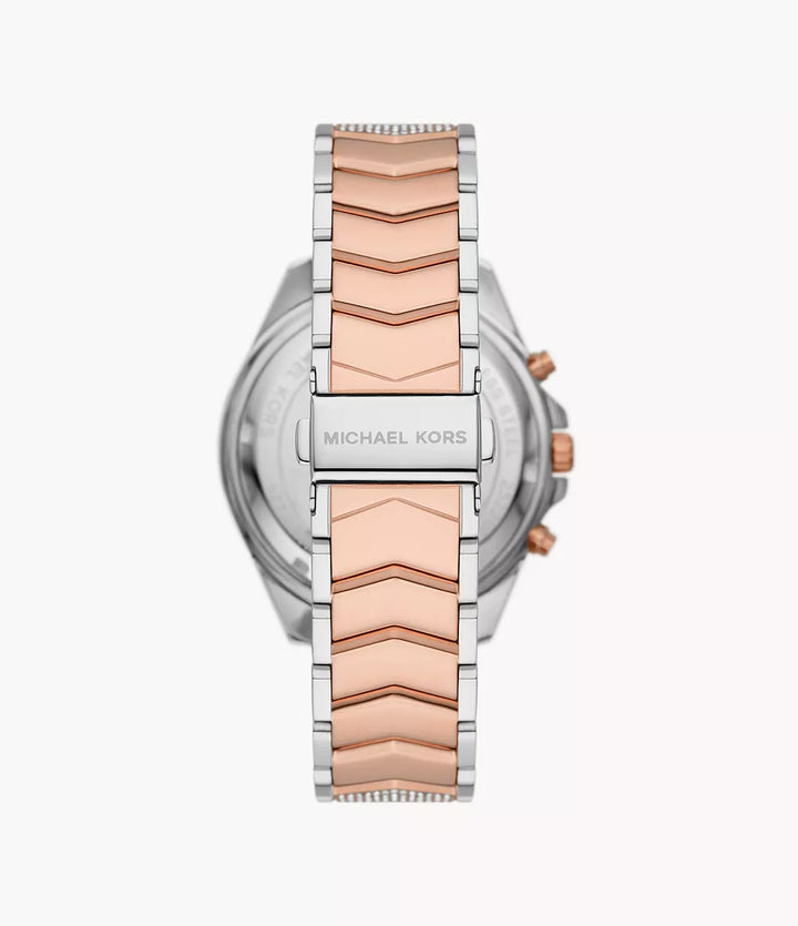 Back case of Michael Kors MK7225 quartz women's chronograph wristwatch