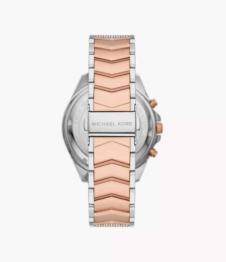 Michael Kors Whitney MK7225 Women's Two-Tone Crystal Chronograph Watch