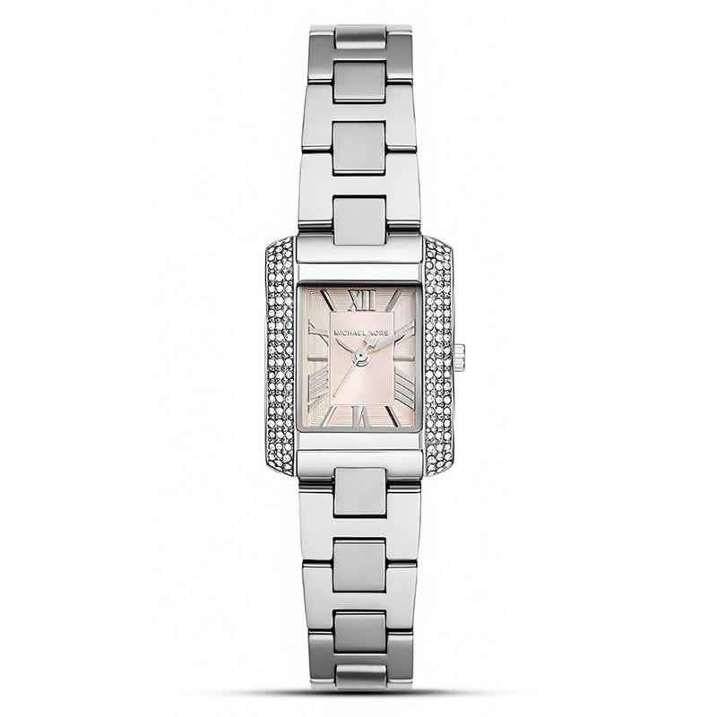 Michael Kors Emery MK7514SET Women's Silver Pink Dial Watch