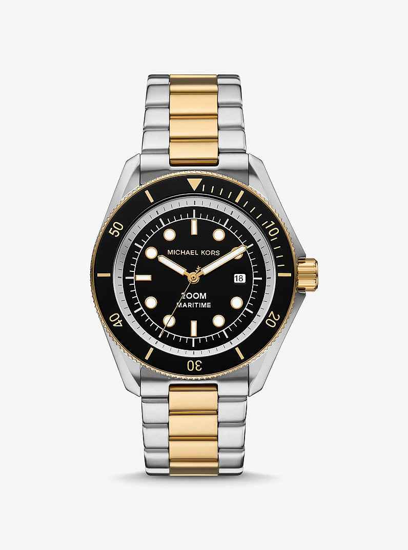 Michael Kors Maritime MK9180 Men's Two-Tone Dive Watch