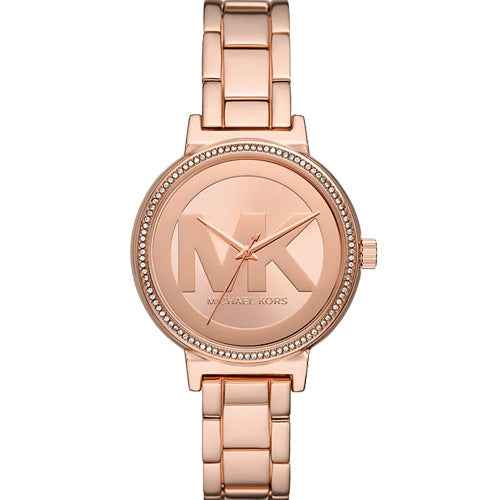 Michael Kors Sofie MKO1052 Women's Rose Gold Stainless Steel Watch 36mm