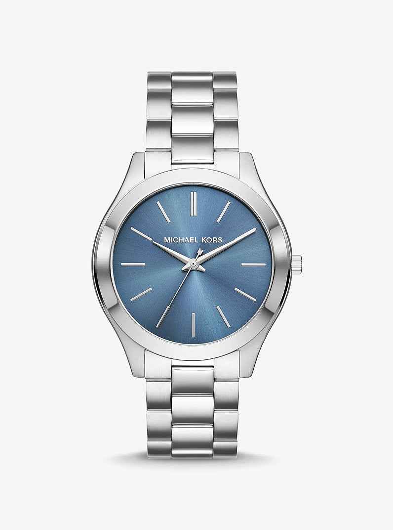 Michael Kors Aspyn MKO1079 Women's Silver Stainless Steel Watch 42mm