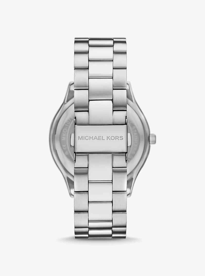 Michael Kors Aspyn MKO1079 Women's Silver Stainless Steel Watch 42mm