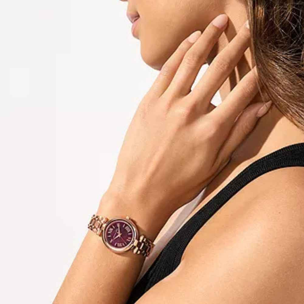 Michael Kors Laney MKO1084 Women's Rose Gold Stainless Steel Watch 30mm