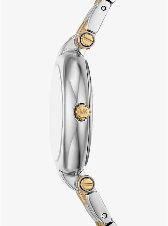 Michael Kors Laney MKO1085 Women's Two-Tone Stainless Steel Watch 38mm
