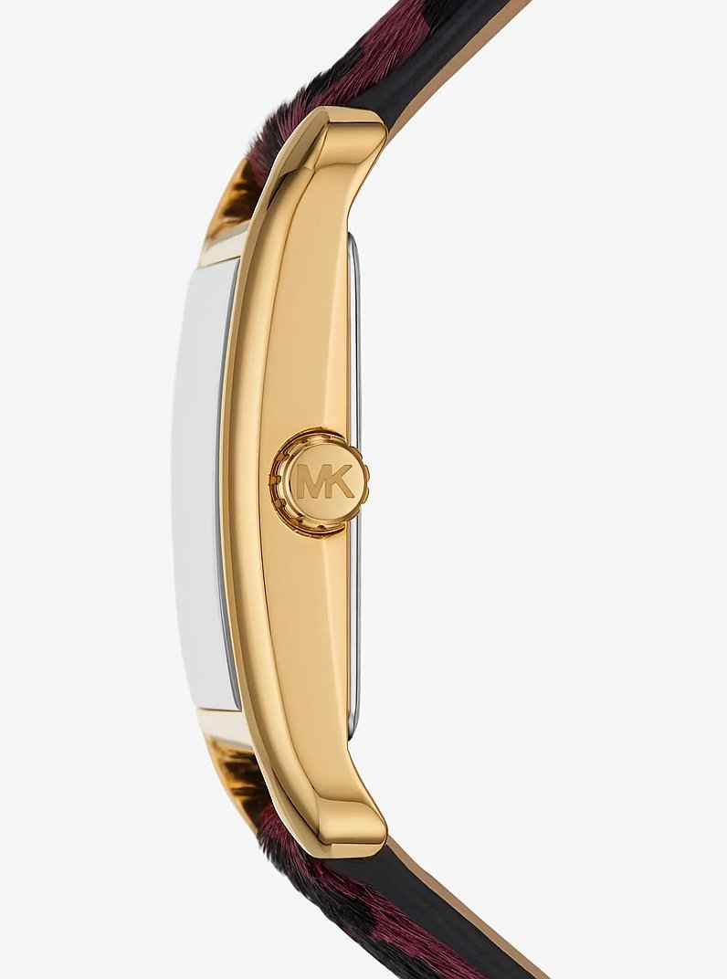 Michael Kors Monroe MKO1116 Women's Gold Stainless Steel Watch 40mm