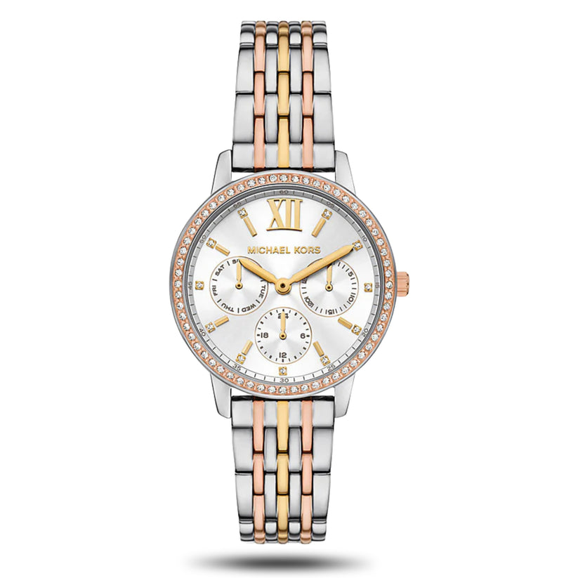 Michael Kors MKO1117 multi tone chronograph watch