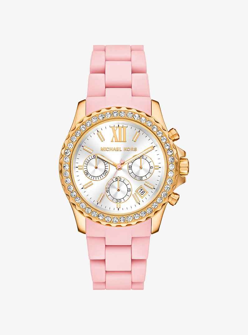 Michael Kors Everest MKO1134 Women's Gold Stainless Steel Watch 40mm