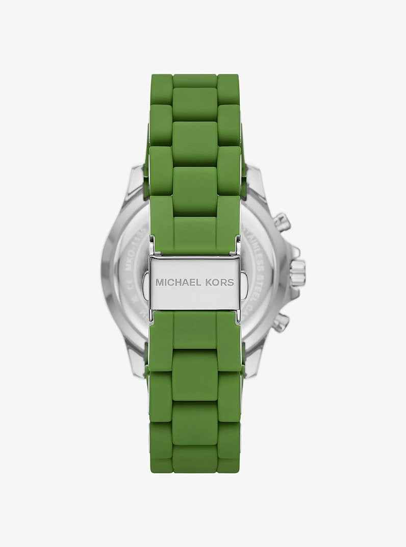 Michael Kors Everest MKO1136 Women's Silver Stainless Steel Watch 40mm