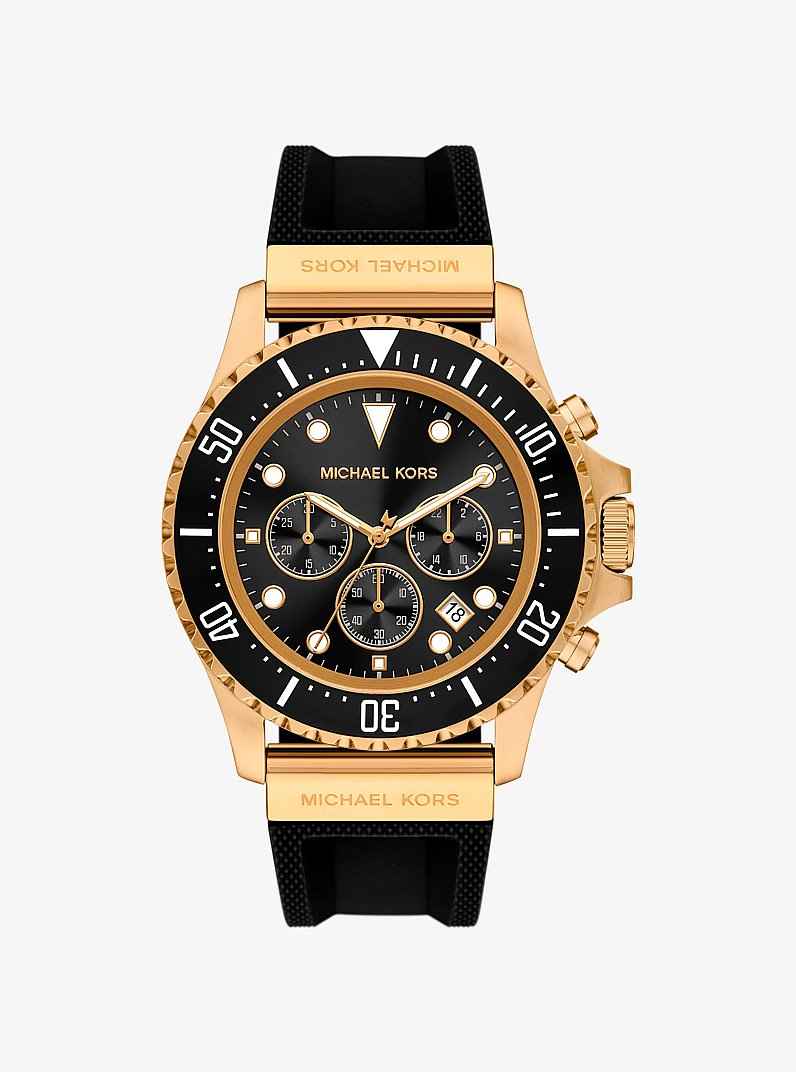 Michael Kors Everest MKO1162 Men's Gold Stainless Steel Watch 45mm