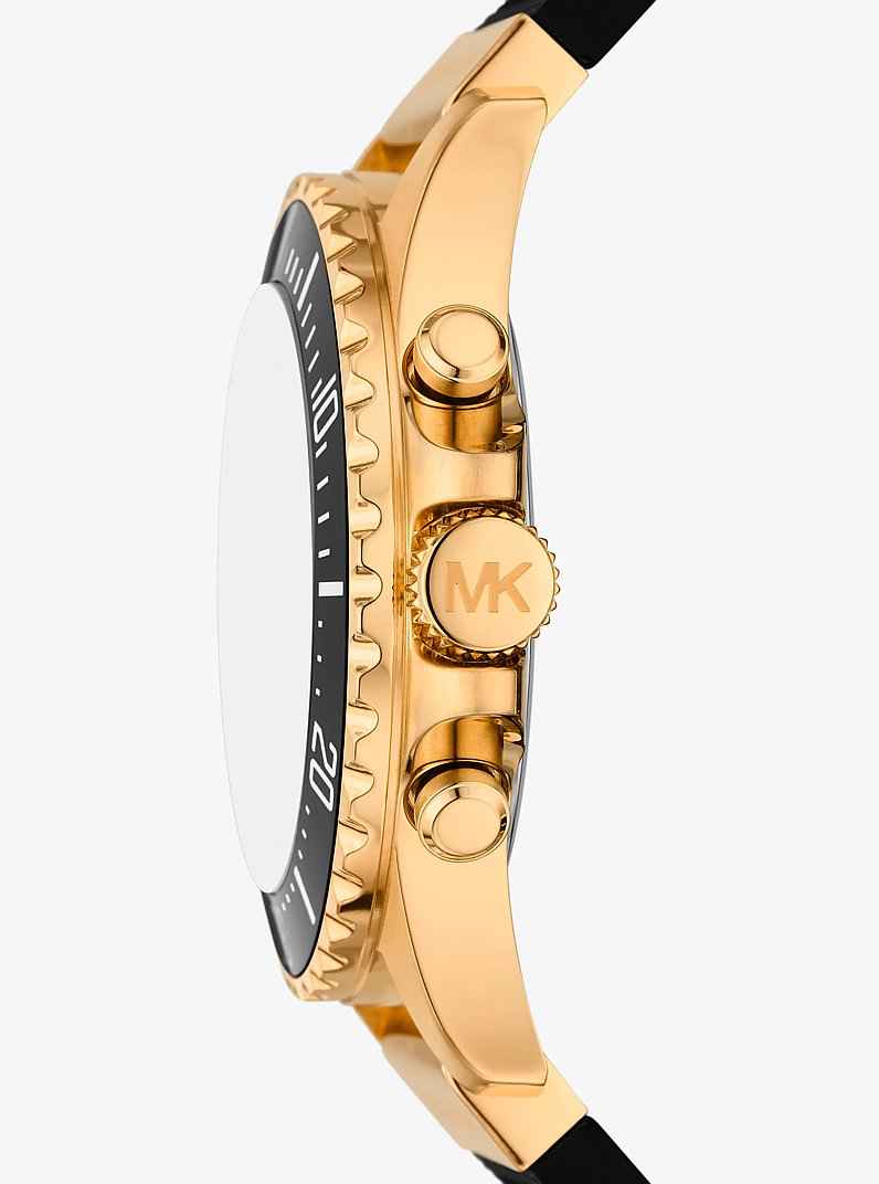 Michael Kors Everest MKO1162 Men's Gold Stainless Steel Watch 45mm