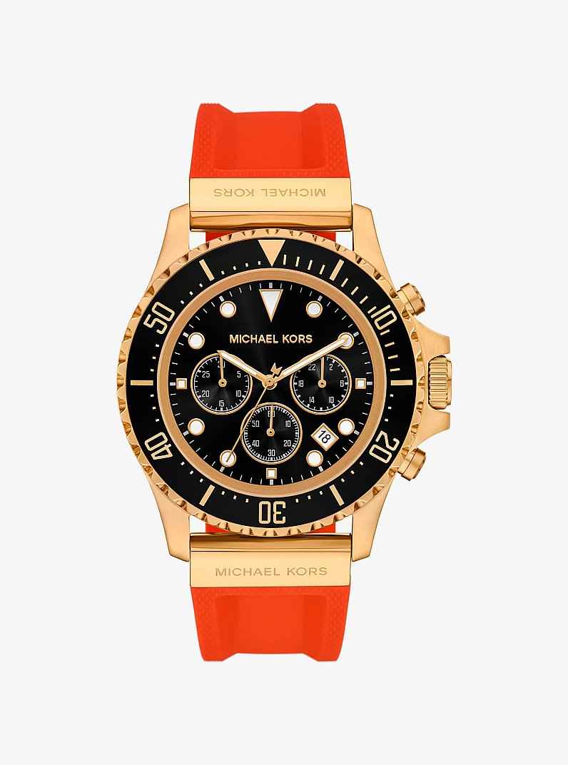 Michael Kors Everest MKO1163 Men's Gold Stainless Steel Watch 45mm
