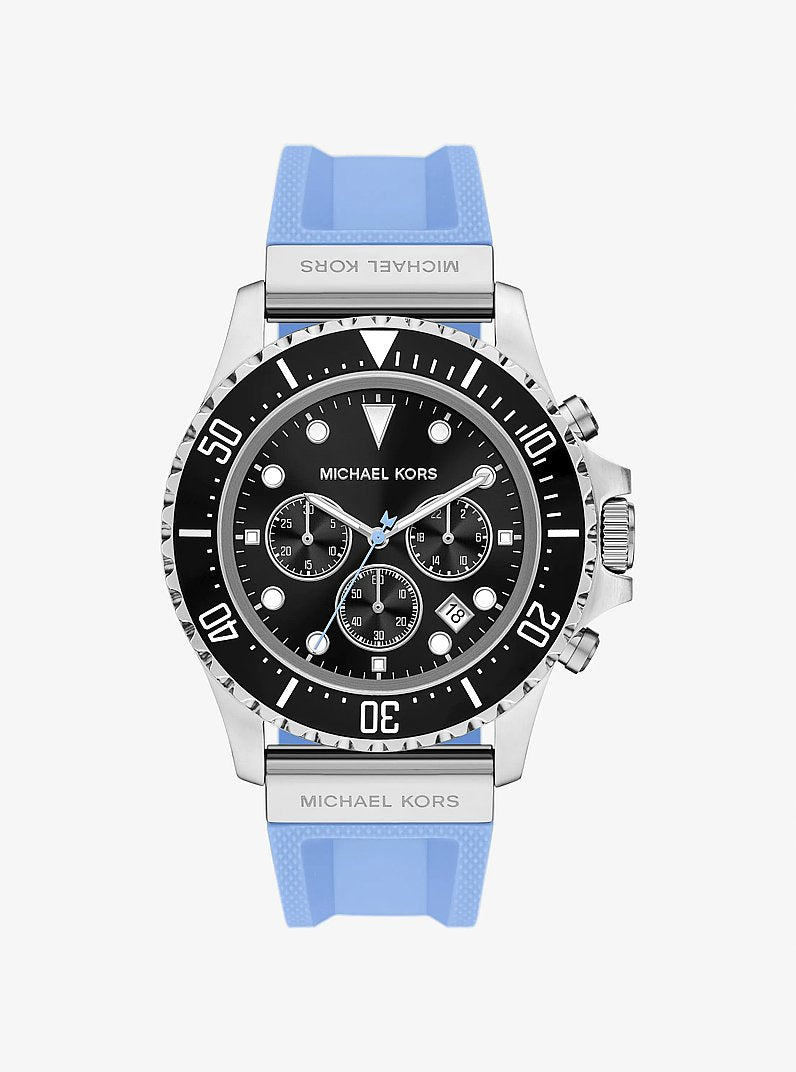 Michael Kors MKO1184 45mm oversized chronograph sport watch