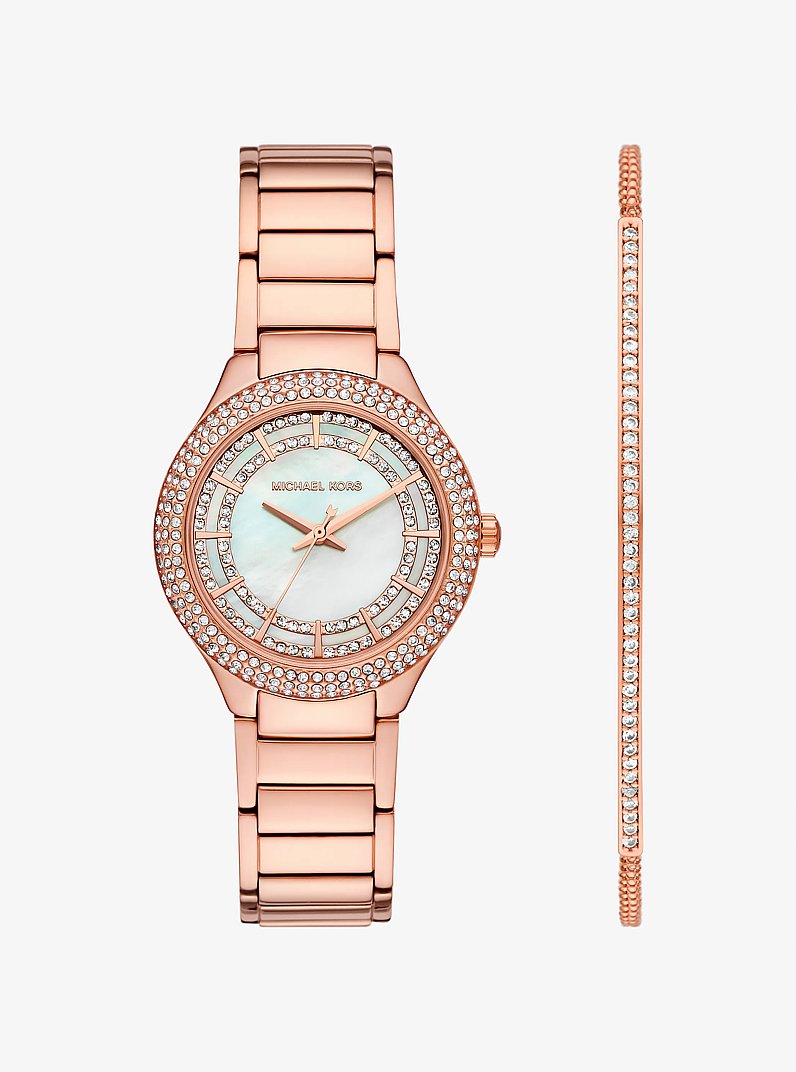 Michael Kors MKO9018 Mini Sylvia women's stainless steel watch