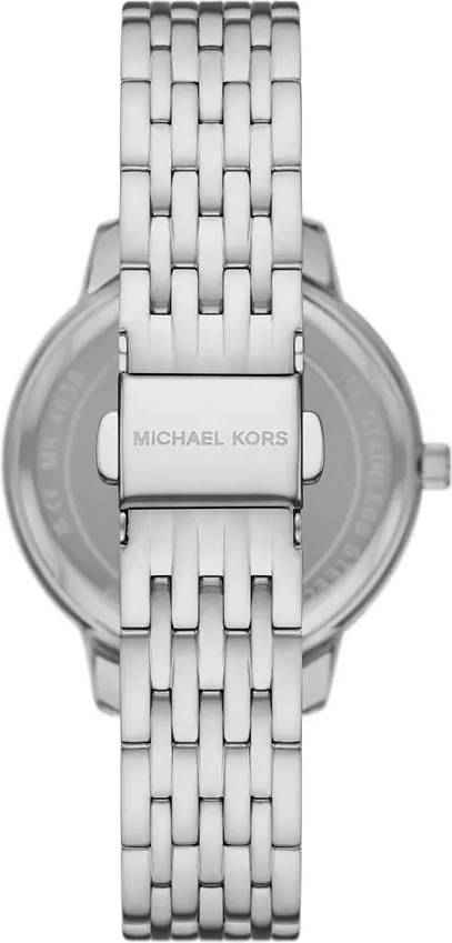 Michael Kors Melissa Gift Set MK1055 Women's Silver Dial Silver-Tone Stainless Steel Watch