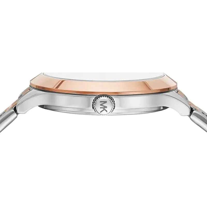 Michael Kors Slim Runway Gift Set MK1045 Women's Silver Dial Two-Tone Stainless Steel Watch