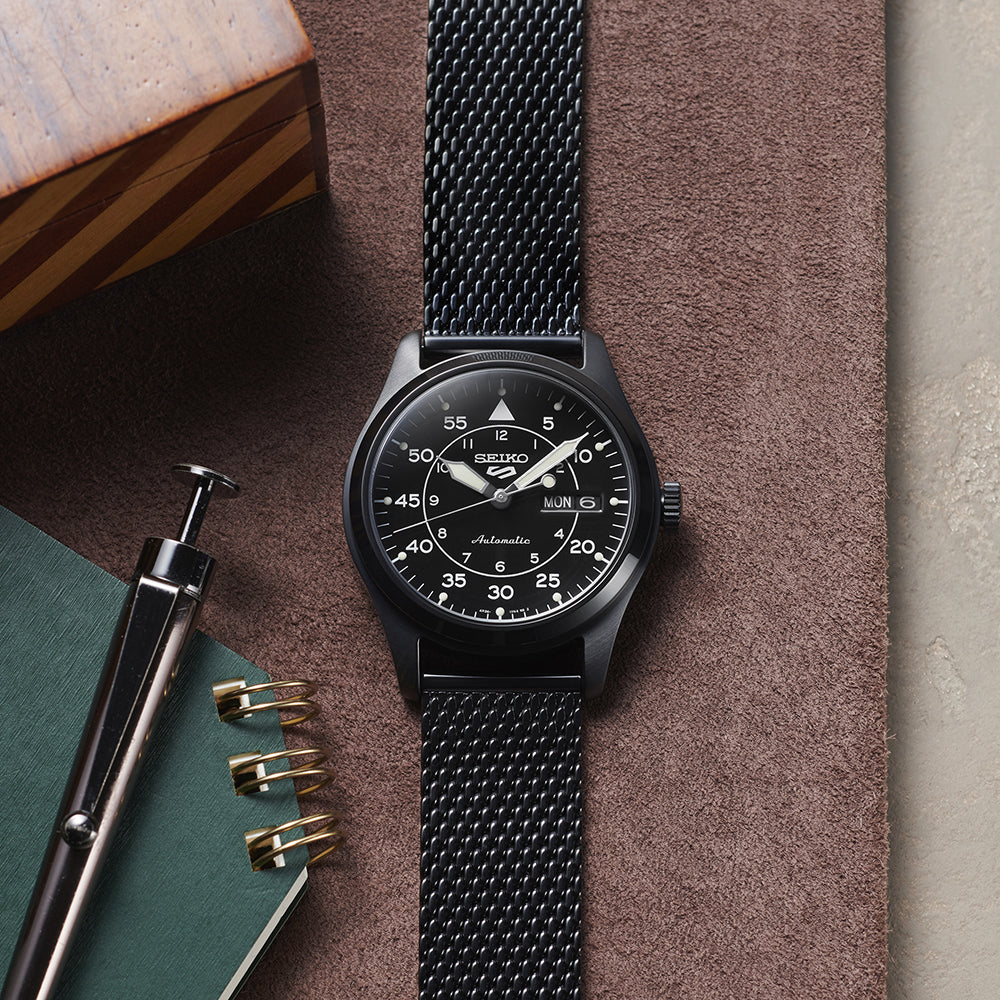 Seiko 5 Sports SRPH25K1 Automatic Men’s Watch – Field Series - Luxverse
