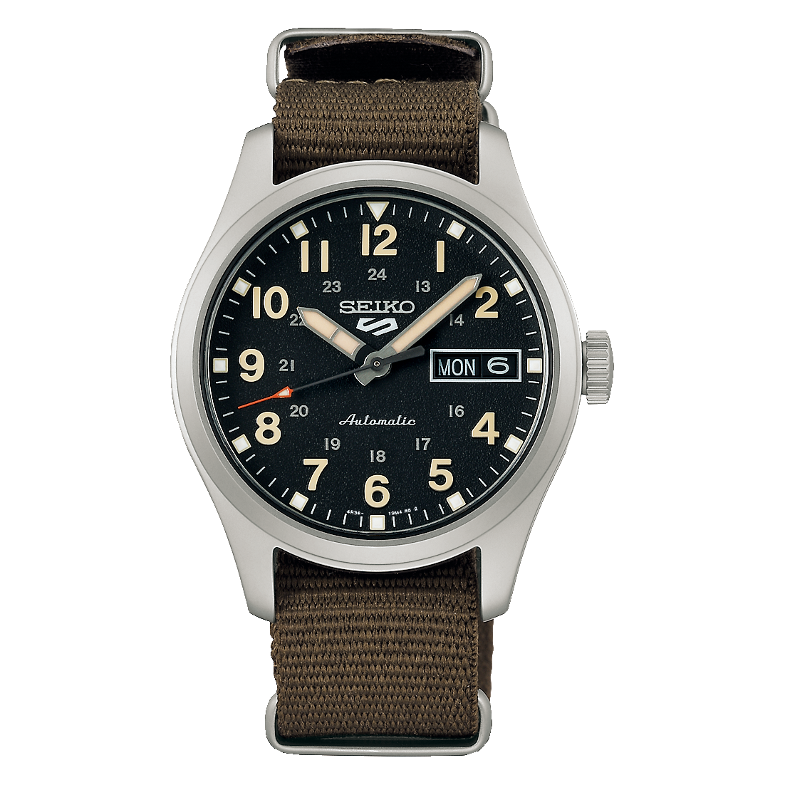 Seiko 5 Sports SRPJ85K1 Automatic Men’s Watch – Field Series - Luxverse
