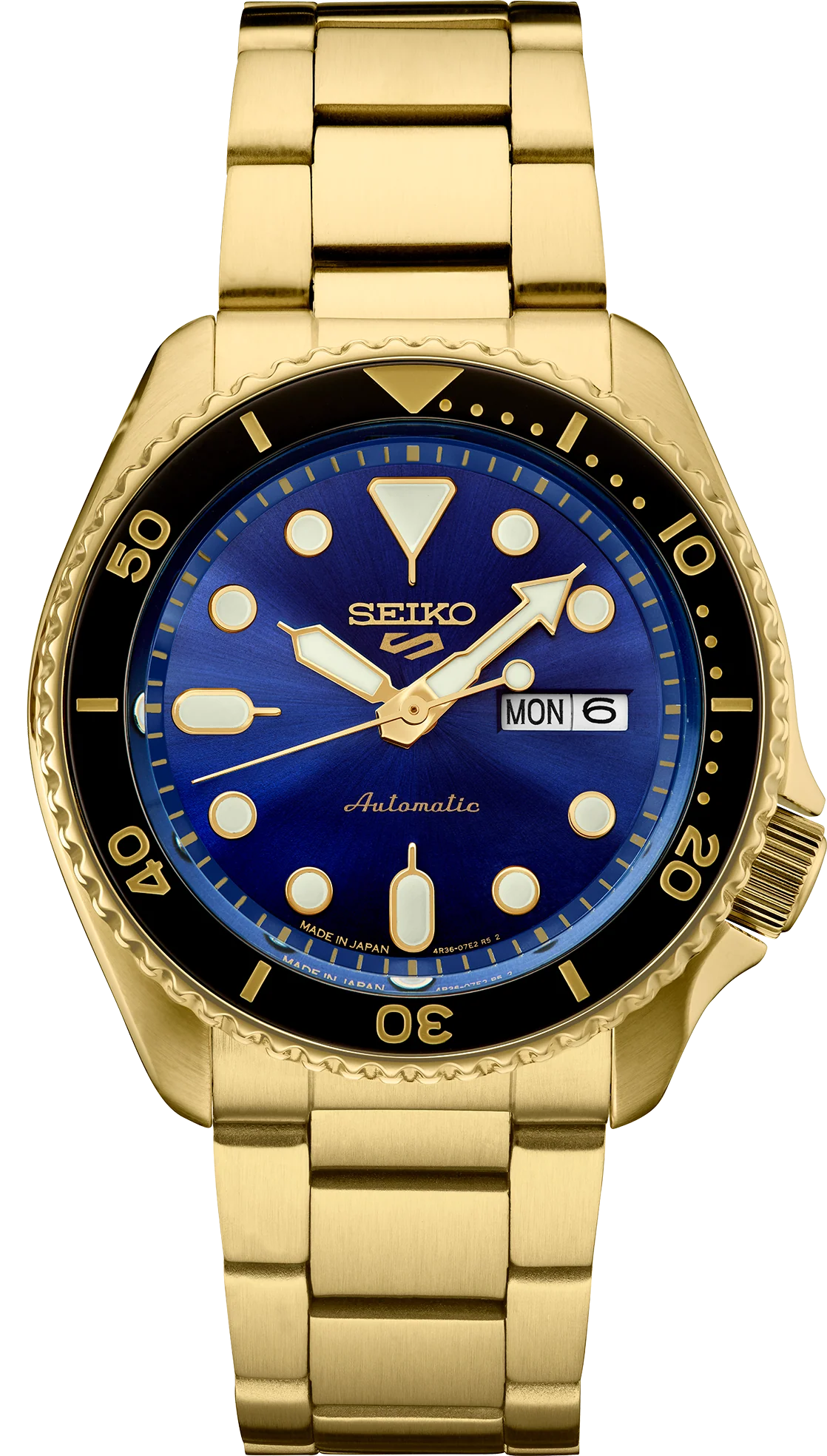 Seiko 5 Sports SRPK20 Automatic Blue Dial Men’s Men’s Watch - Luxverse