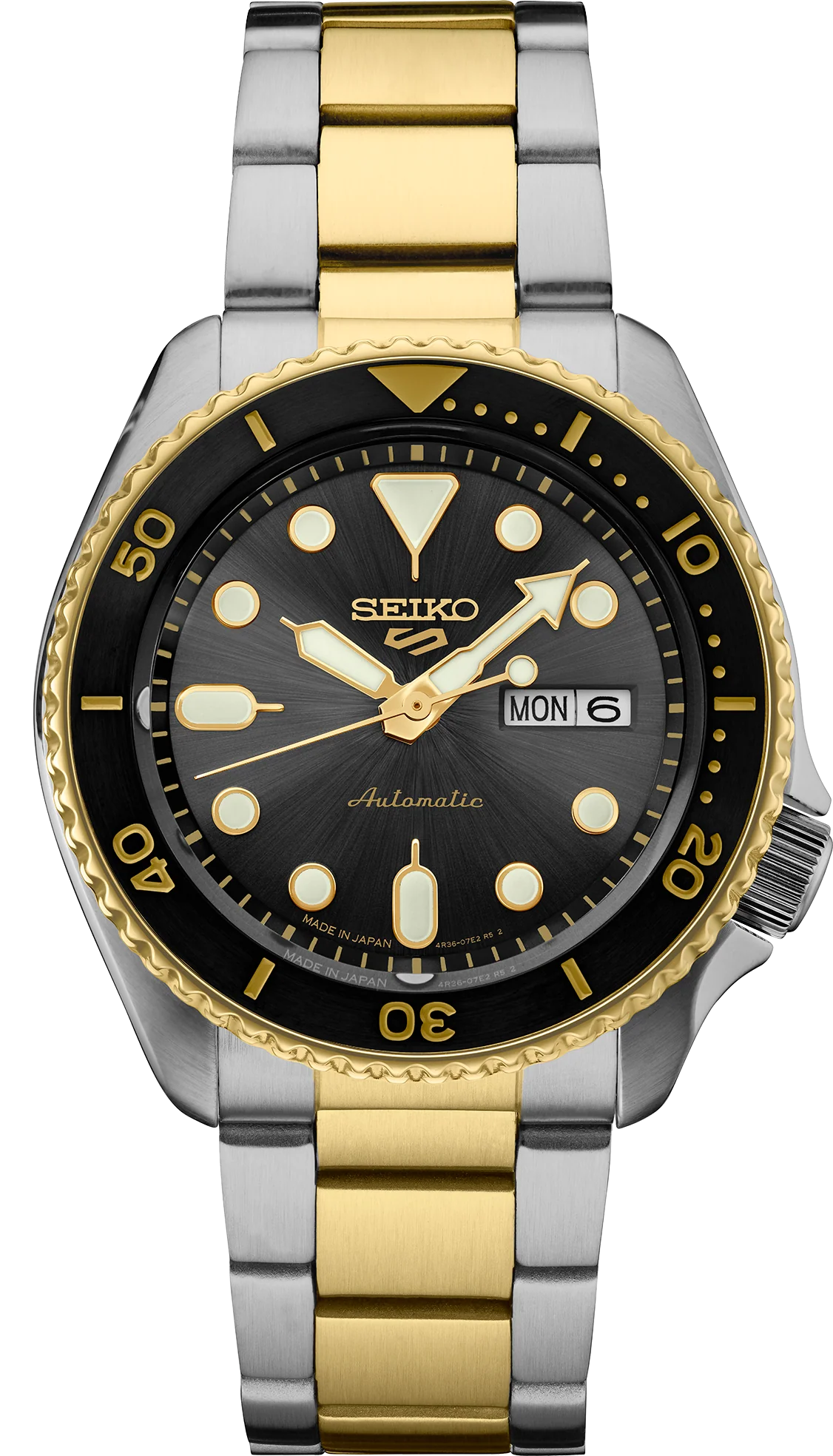 Seiko 5 Sports SRPK22 Automatic Stainless Steel Men’s Watch - Luxverse