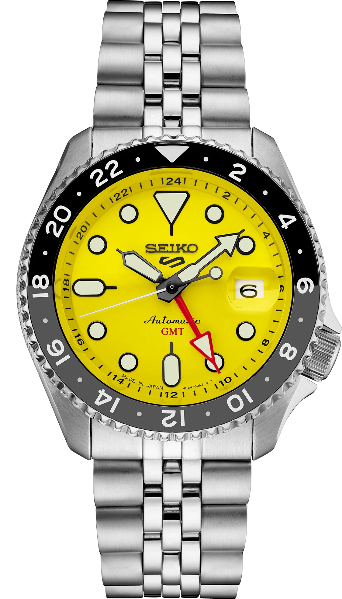 Seiko SSK017K1 Automatic GMT Men’s Watch - Luxverse
