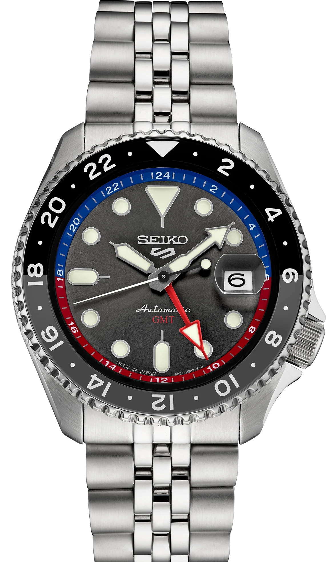 Seiko SSK019K1 Automatic GMT Men’s Watch - Luxverse