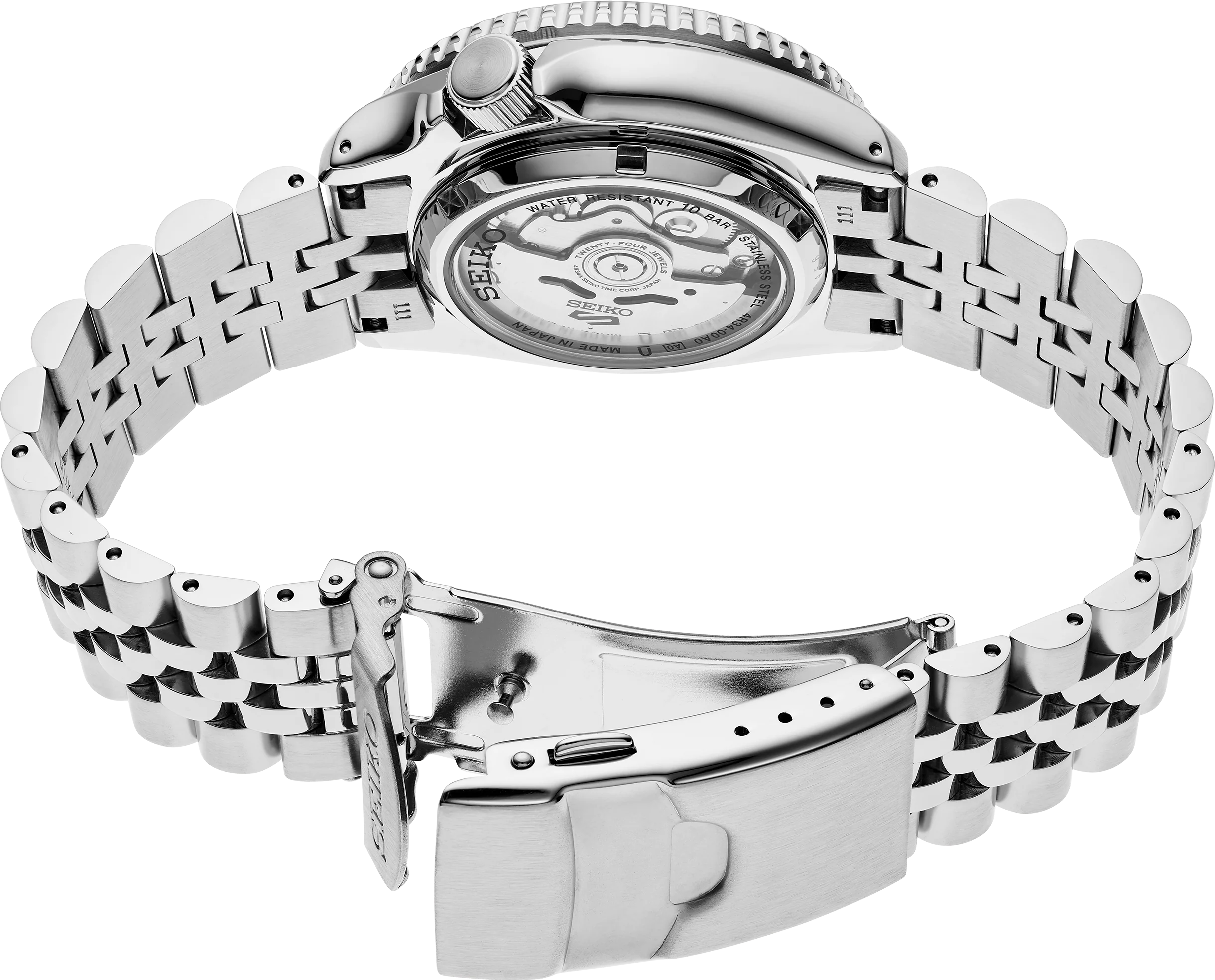 Seiko SSK019K1 Automatic GMT Men’s Watch - Luxverse
