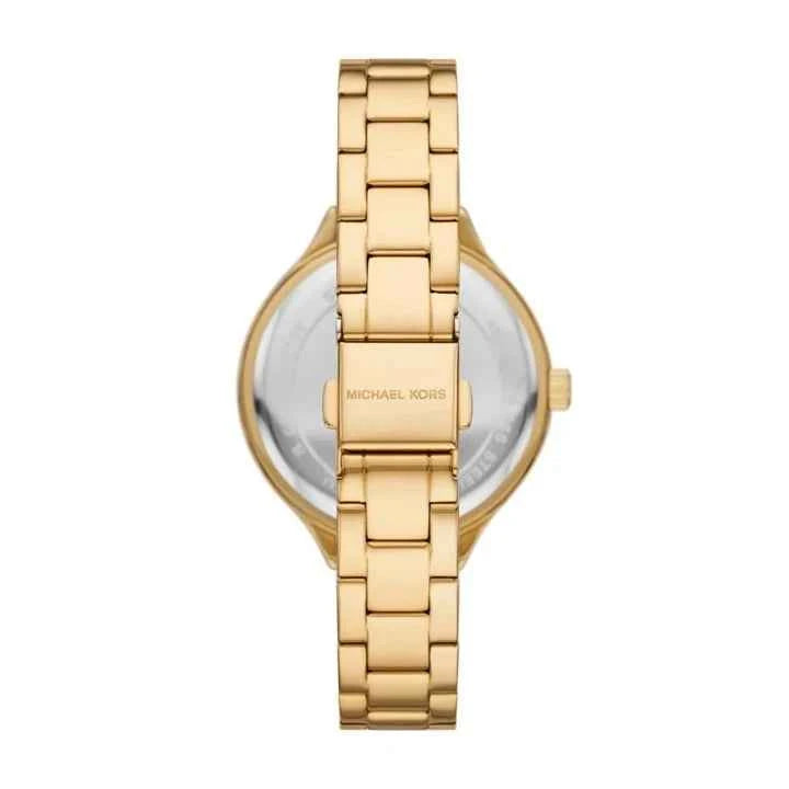 Michael Kors Aspyn MKO1106 Women's Gold Stainless Steel Pavé Watch 38mm