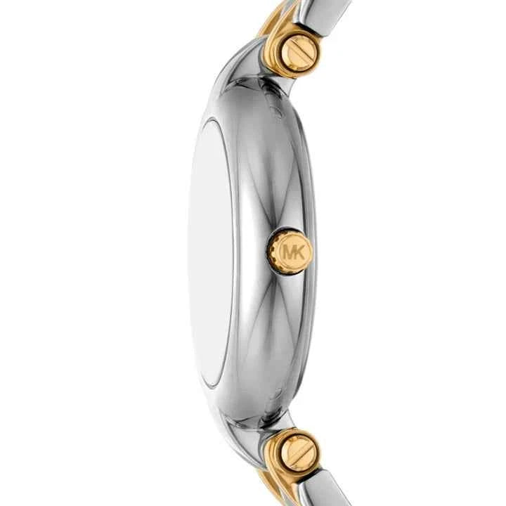 Michael Kors Laney MK4895 Women's Two-Tone White Dial Watch