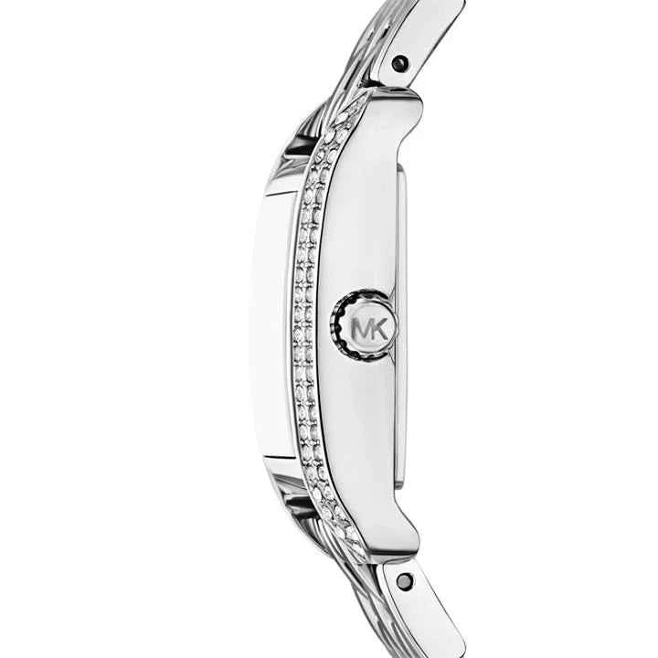 Michael Kors MKO1169 Women's Silver Stainless Steel Mini Watch 20mm