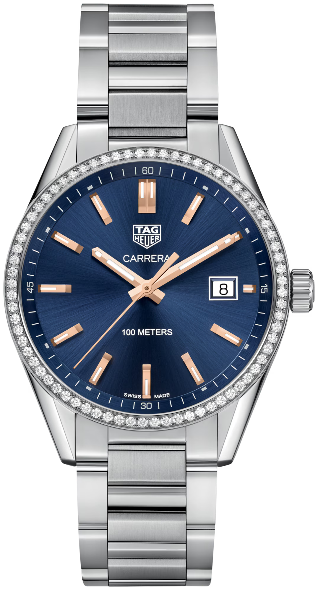 TAG Heuer WAR1114.BA0601 Carrera 39mm Blue Dial - Luxverse
