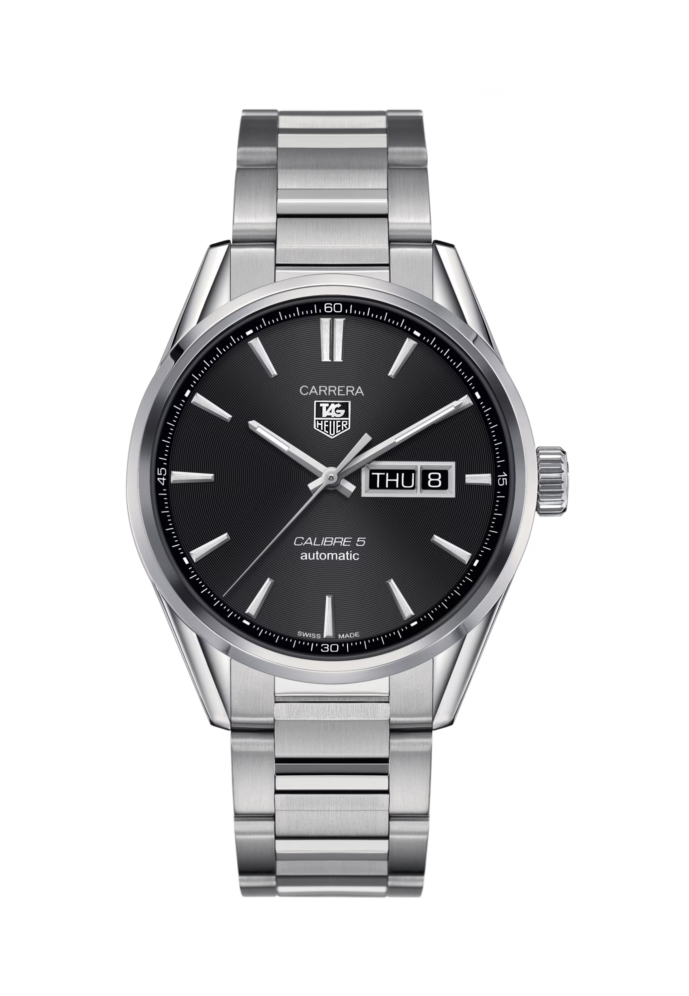 TAG Heuer WAR201A.BA0723 Carrera Calibre 5 41mm Automatic - Luxverse