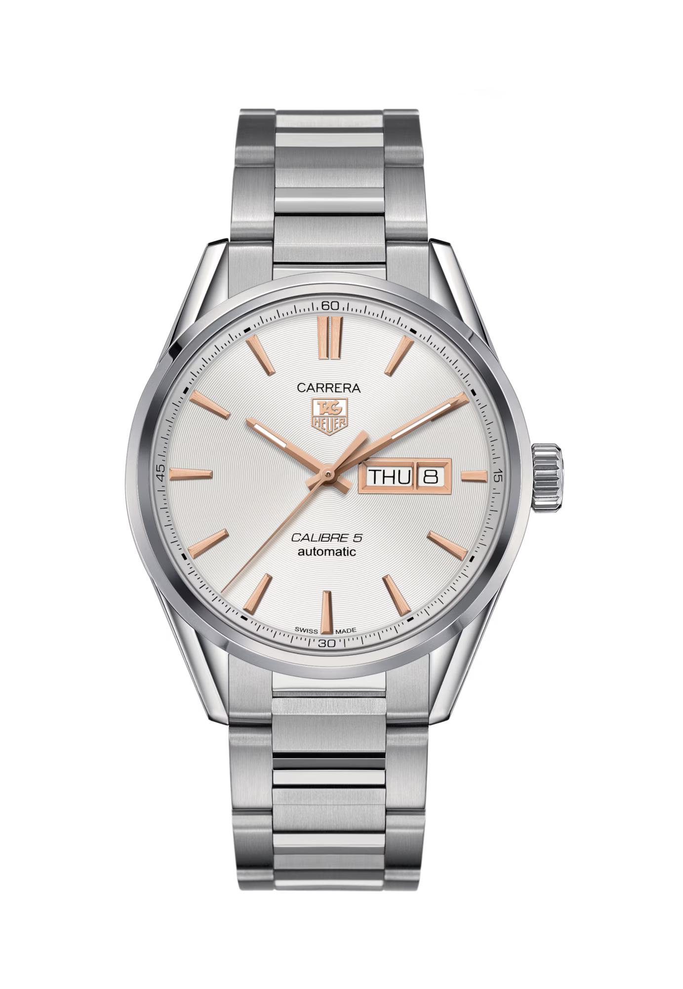 TAG Heuer WAR201D.BA0723 Carrera Calibre 5 Mens Watch - Luxverse