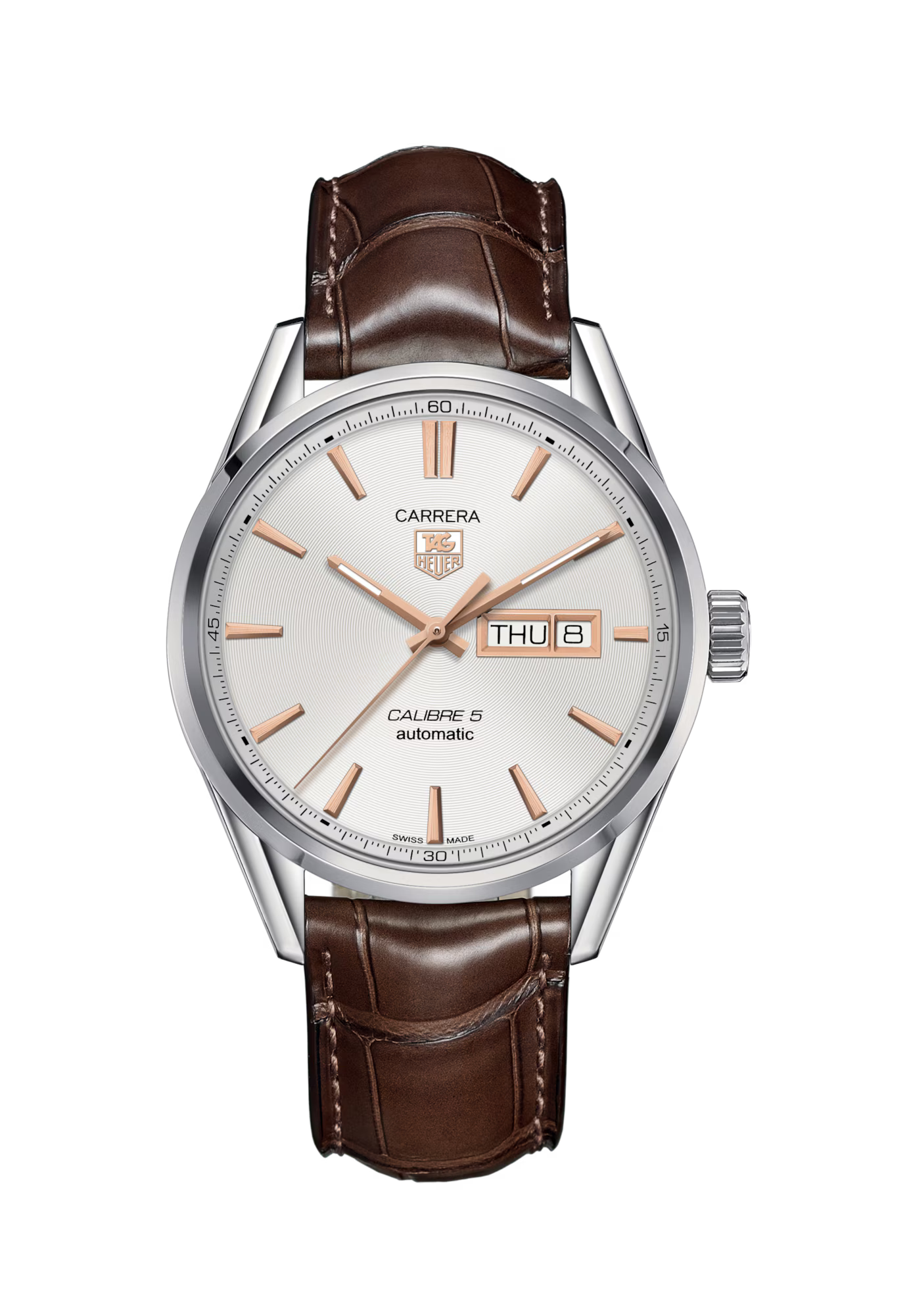 TAG Heuer WAR201D.FC6291 Carrera Calibre 5 Automatic 41mm Mens Watch - Luxverse