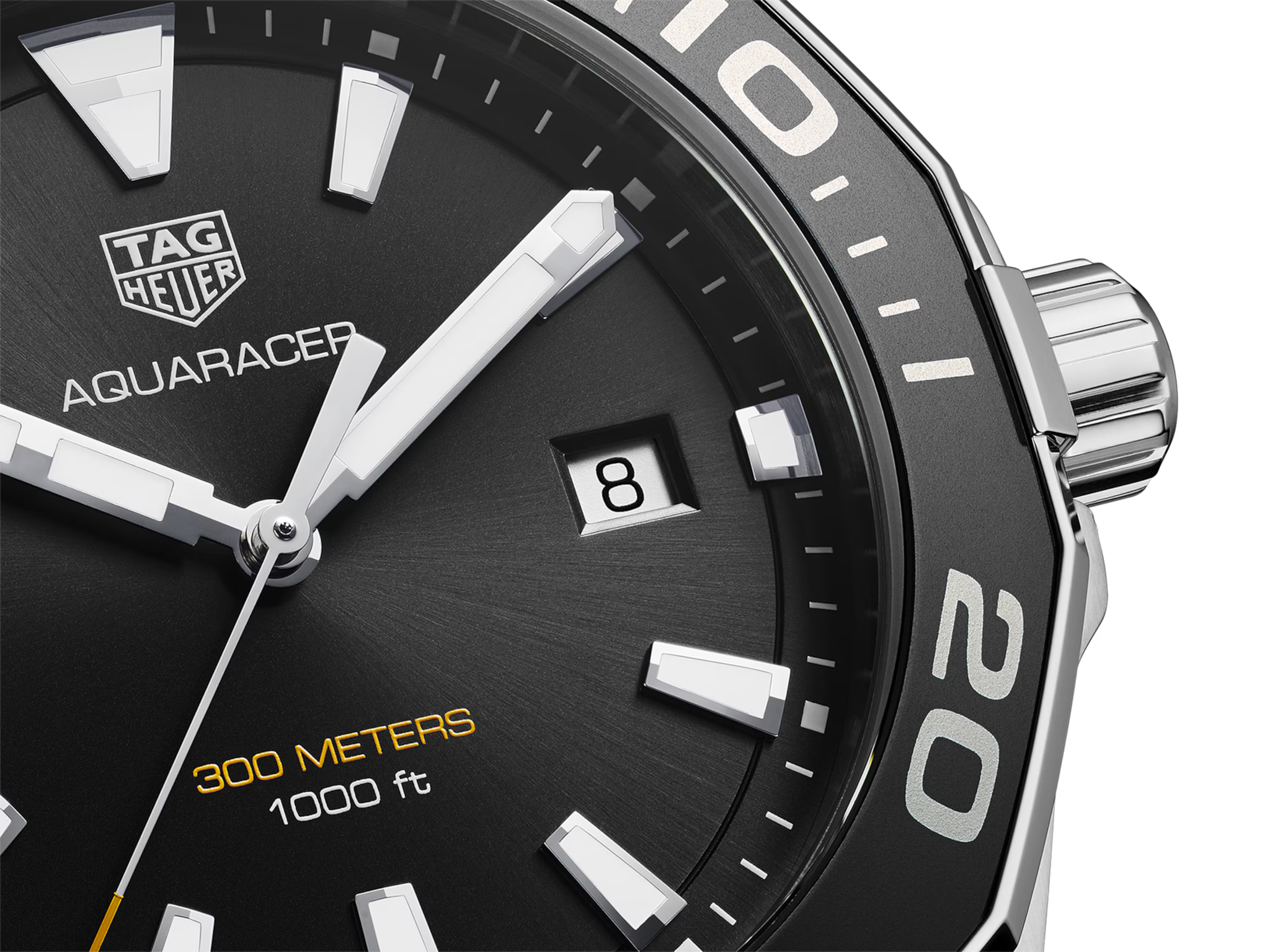TAG Heuer WAY101A.BA0746 Aquaracer 300M Quartz 43mm Mens Watch - Luxverse