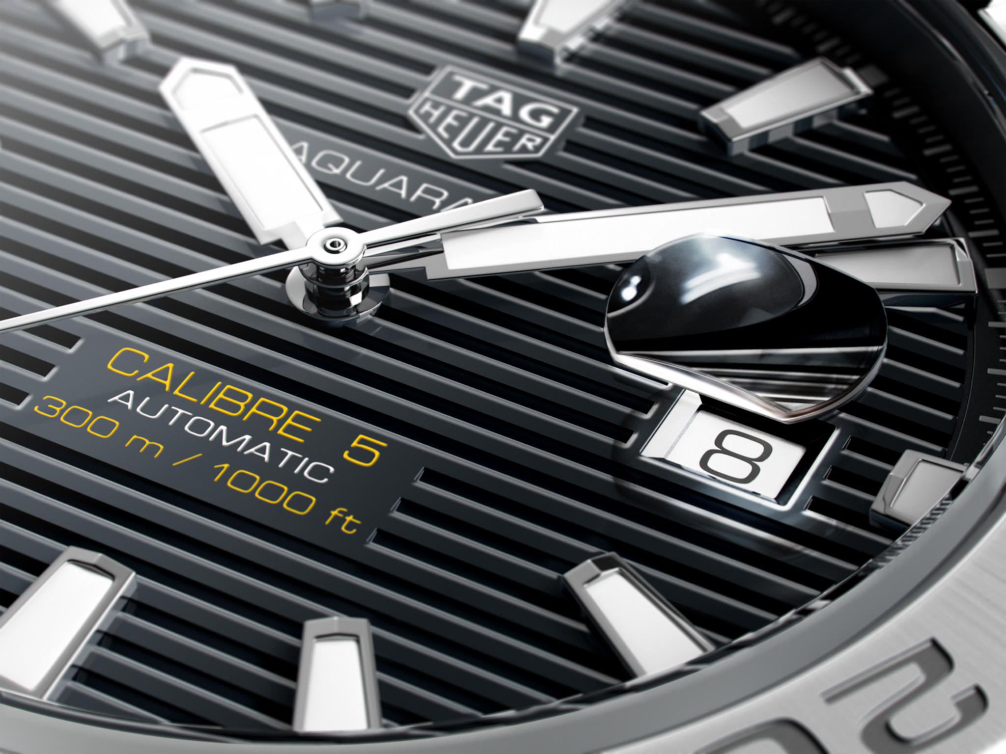 TAG Heuer WAY2010.BA0927 Aquaracer Calibre 5 Black - Luxverse
