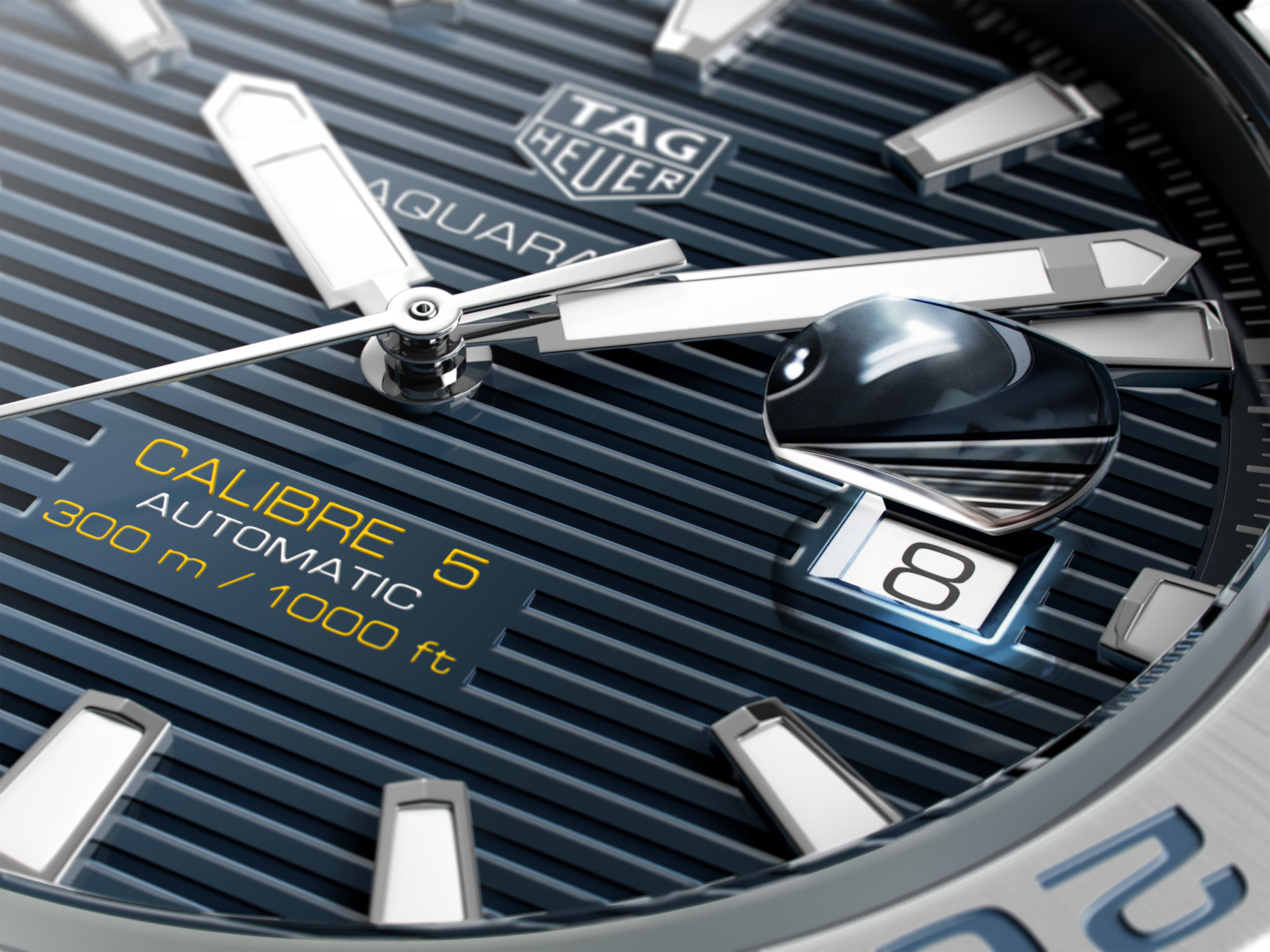 TAG Heuer WAY2012.BA0927 Aquaracer 300M Calibre 5 43mm Automatic Mens Watch - Luxverse