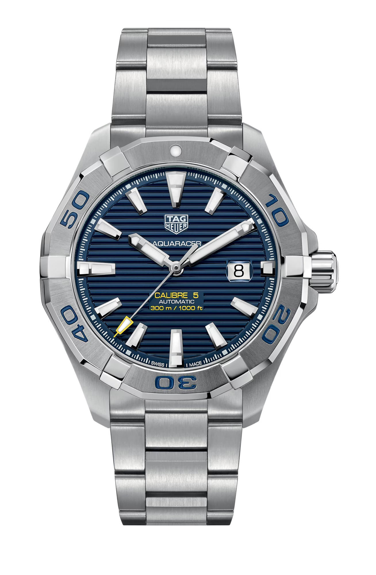TAG Heuer WAY2012.BA0927 Aquaracer 300M Calibre 5 43mm Automatic Mens Watch - Luxverse