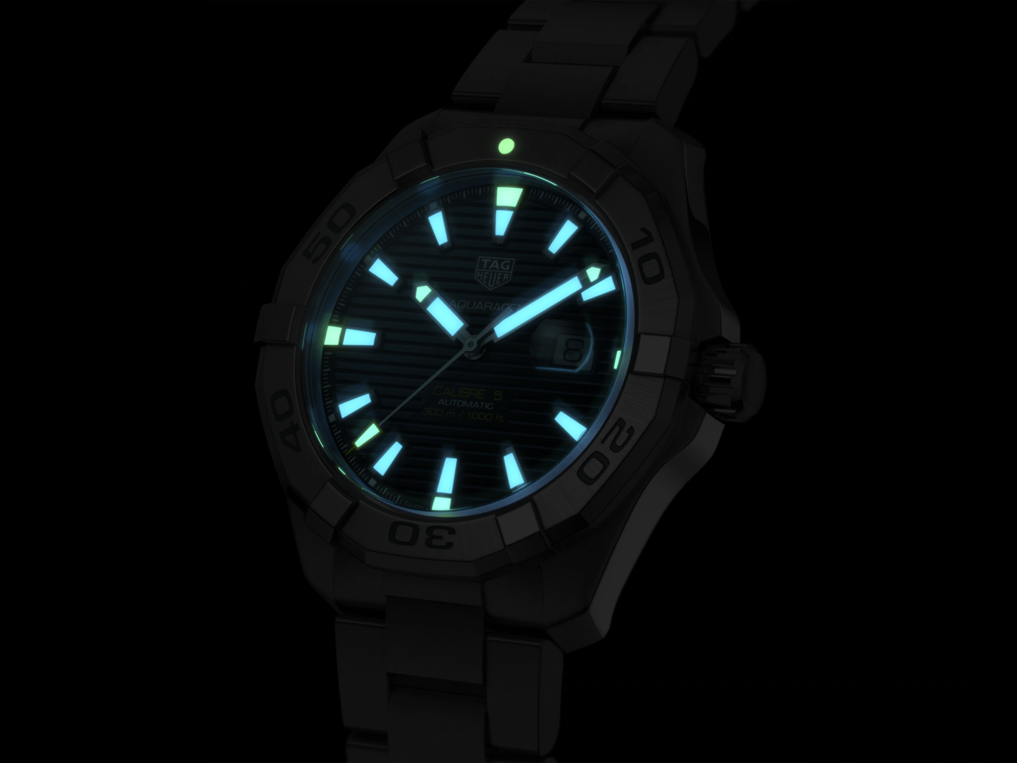 TAG Heuer WAY2012.BA0927 Aquaracer 300M Calibre 5 43mm Automatic Mens Watch - Luxverse