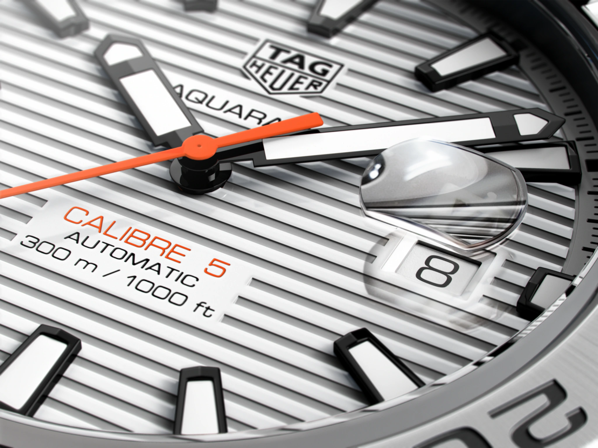 TAG Heuer WAY2013.BA0927 Aquaracer Calibre 5 43mm Automatic Mens Watch - Luxverse