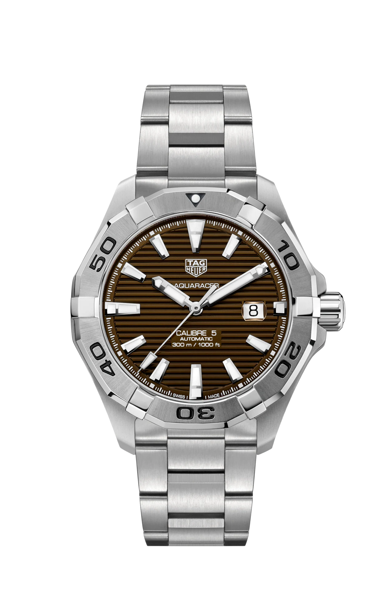TAG Heuer WAY2018.BA0927 Aquaracer Calibre 5 Mens Watch - Luxverse