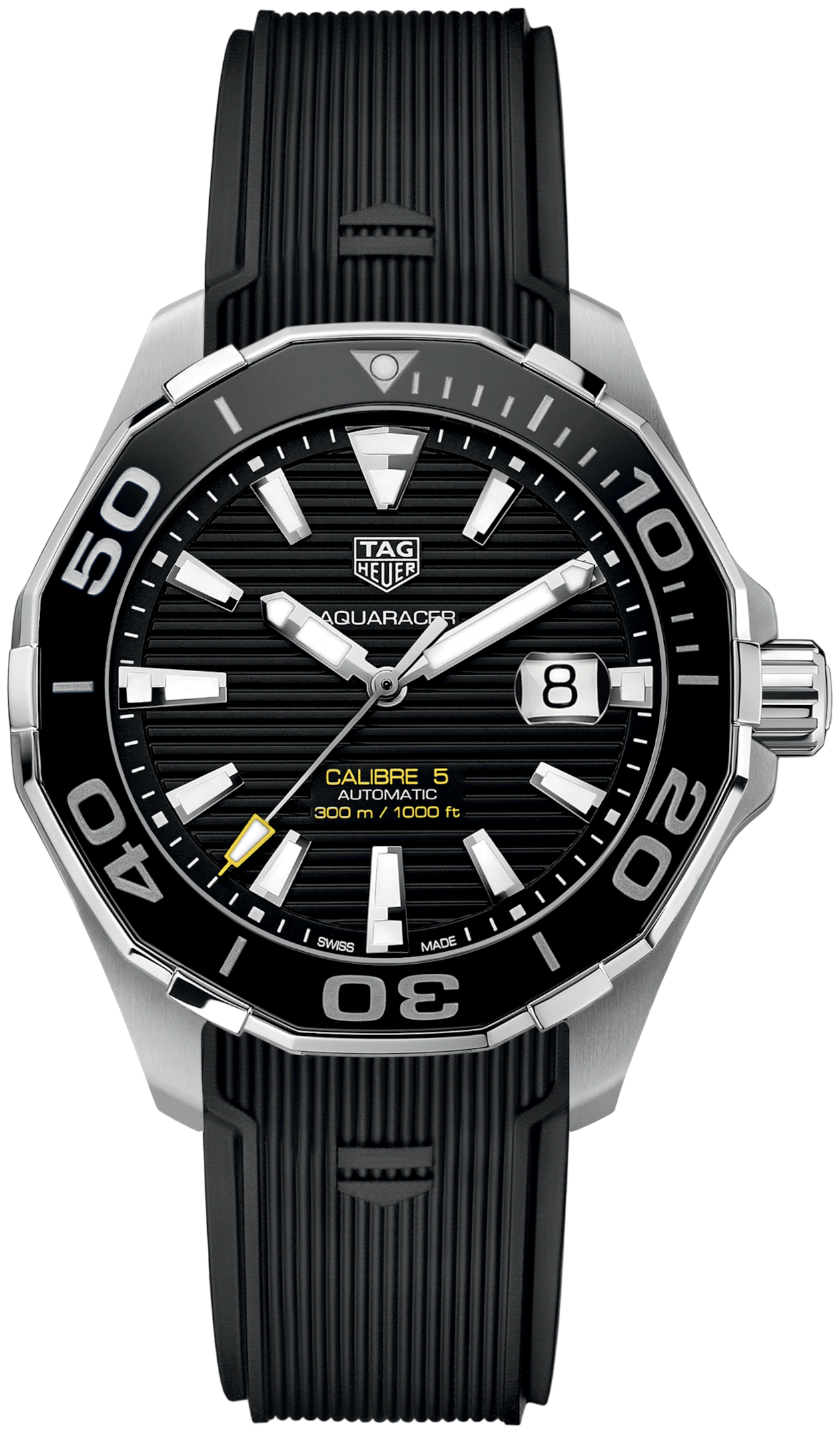 TAG Heuer WAY201A.FT6142 Aquaracer Calibre 5 Men's Watch - Luxverse