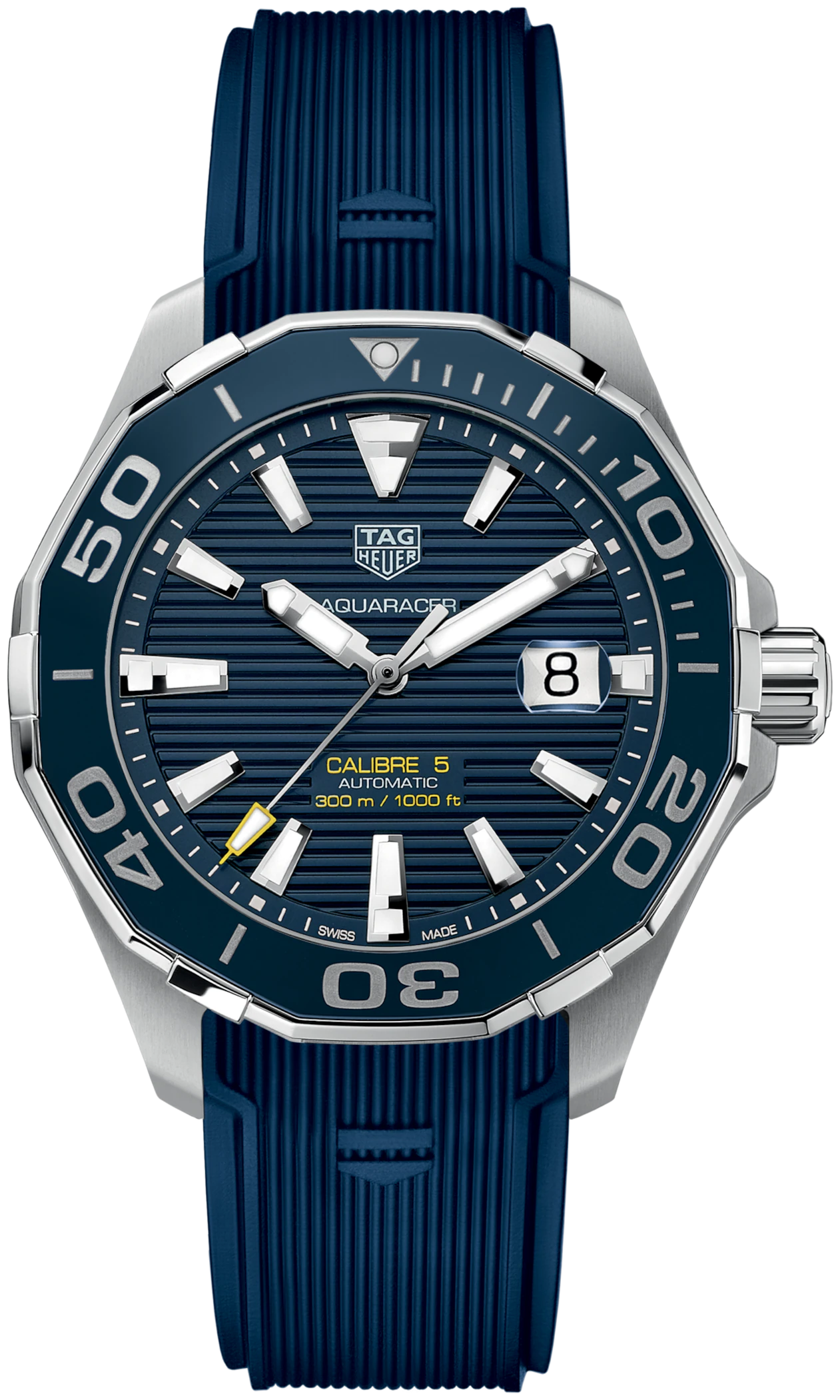 TAG Heuer WAY201B.FT6150 Aquaracer 43mm Mens Watch - Luxverse