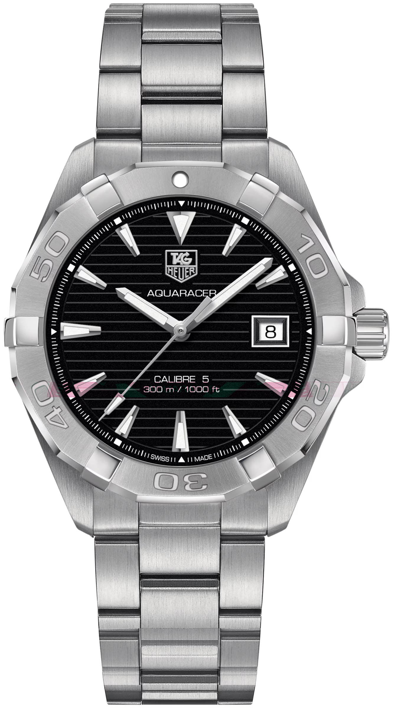 TAG Heuer WAY2110.BA0928 Aquaracer 41mm Stainless Steel - Luxverse