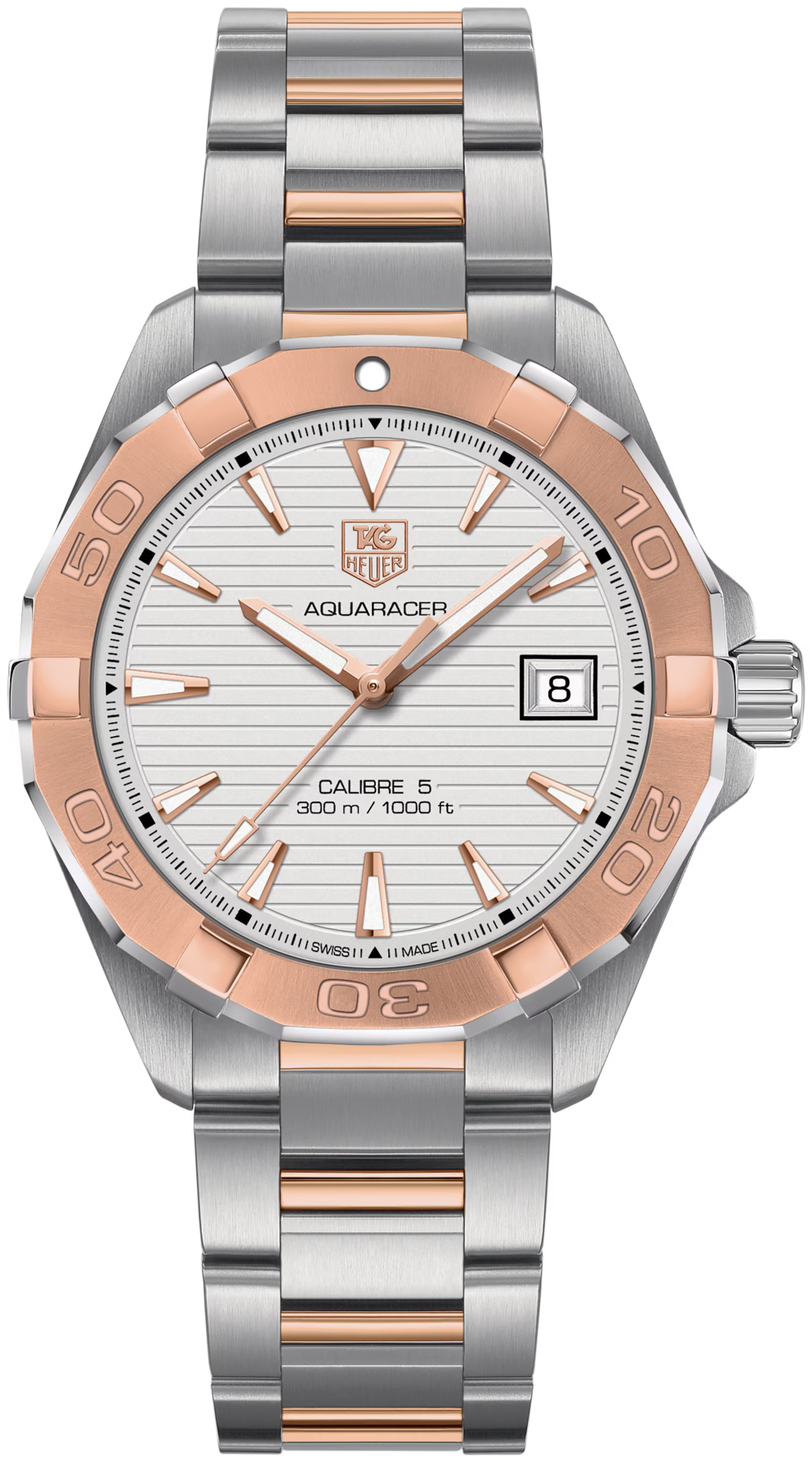 TAG Heuer WAY2150.BD0911 Aquaracer 300M Calibre 5 40.5 Stainless Steel - Luxverse