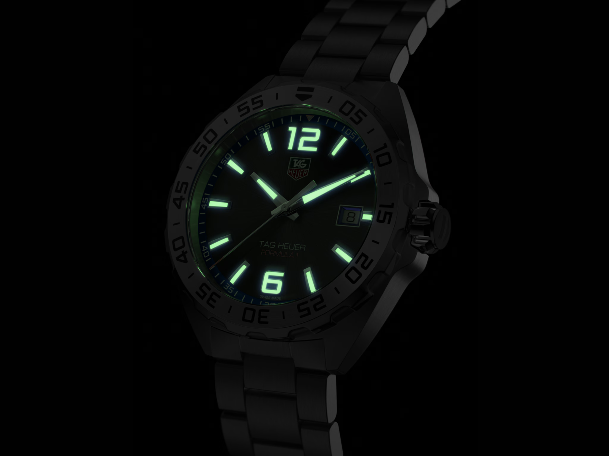 TAG Heuer WAZ1112.BA0875 Formula 1 Quartz 41mm Mens Watch - Luxverse