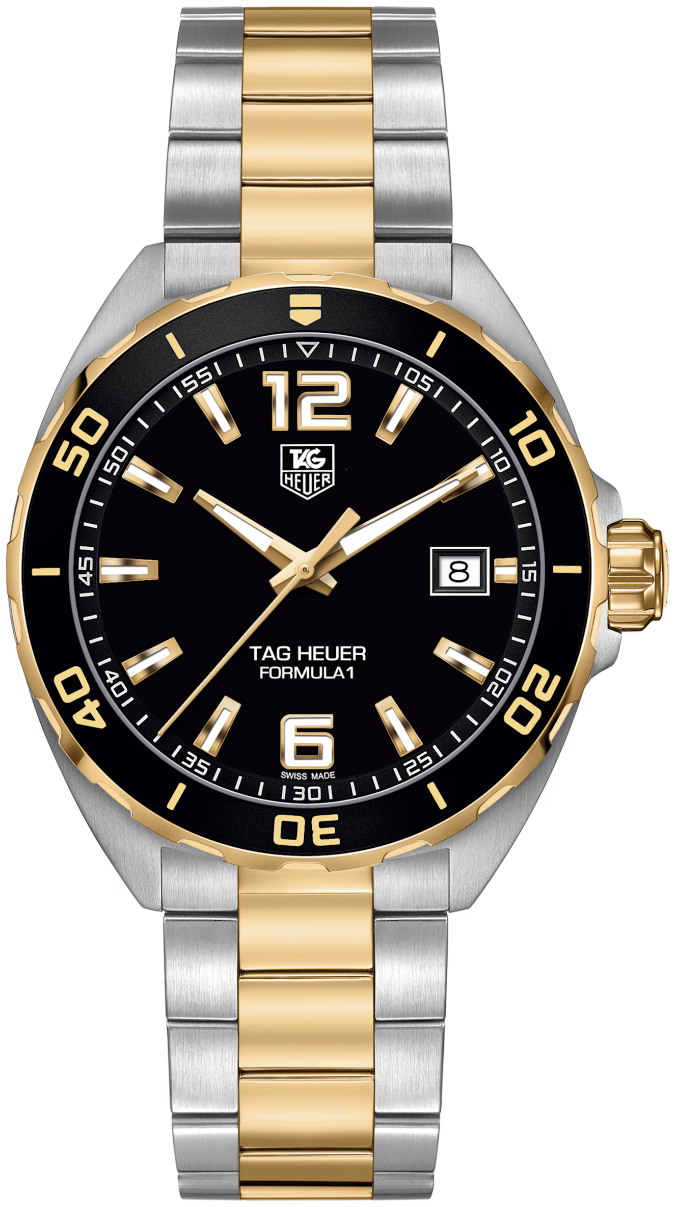 TAG Heuer WAZ1121.BB0879 Formula 1 Mens 41mm Quartz Bicolour Mens Watch - Luxverse